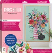 Buy Cross-Stitch Kit: Pink Bouquet