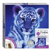 Buy Crystal Craft Canvas: White Tiger Cub