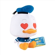 Buy Donald Duck: 90th Anniversary - Donald Duck (Heart Eyes) 7" Pop! Plush