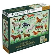 Buy Magnificent Horses 500 Piece Puzzle and Booklet