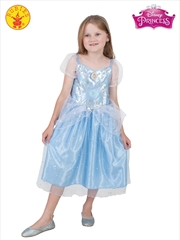 Buy Cinderella Deluxe Sparkle Costume - Size 3-5 Yrs