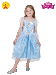 Buy Cinderella Deluxe Sparkle Costume - Size 3-5 Yrs