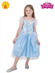 Buy Cinderella Deluxe Sparkle Costume - Size 6-8 Yrs