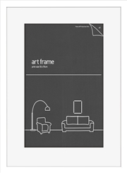 Buy 55x75 Frame White - Fits 50x70cm Print