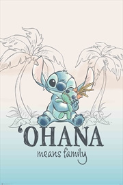 Buy Lilo & Stitch - Ohana - Reg Poster