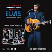 Buy Las Vegas International Presents Elvis - The First Engagements 1969-70 (Deluxe 3Cd Digi Book)