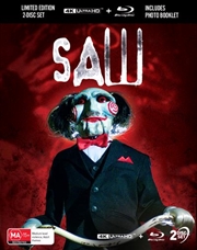 Buy Saw - Limited Edition | Blu-ray + UHD - Lenticular Hardcover + Booklet