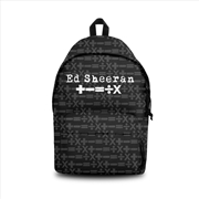 Buy Ed Sheeran - Symbols Pattern - Backpack - Black