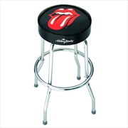 Buy Rolling Stones - Tongue - Bar Stool - Black
