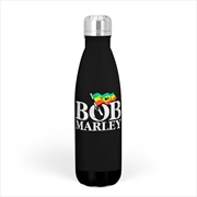 Buy Bob Marley - Flag - Drink Bottle - Black
