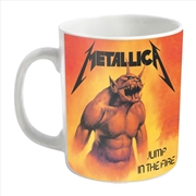Buy Metallica - Jump In The Fire - Mug - White