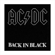 Buy AC/DC - Back In Black - Patch