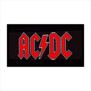 Buy AC/DC - Red Logo - Patch