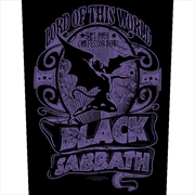 Buy Black Sabbath - Lord Of This World (Backpatch) - Patch