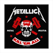 Buy Metallica - Metal Militia - Patch