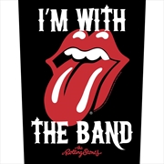 Buy Rolling Stones - I'M With The Band (Backpatch) - Patch