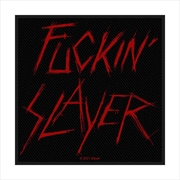 Buy Slayer - Fuckin' Slayer (Patch) - Patch