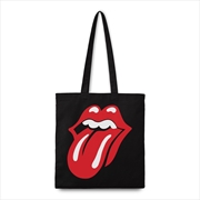 Buy Rolling Stones - Classic Tongue - Tote Bag - Natural