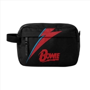 Buy David Bowie - Lightning Black - Wash Bag - Black