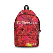 Buy Ed Sheeran - Equals All Over - Backpack - Red