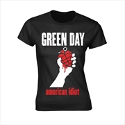 Buy Green Day - American Idiot Heart - Black - LARGE