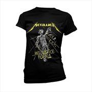 Buy Metallica - And Justice For All Tracks - Black - XXL