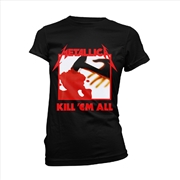Buy Metallica - Kill 'Em All Tracks - Black - LARGE