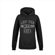 Buy Led Zeppelin - Lz College - Black - XL
