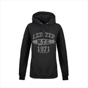 Buy Led Zeppelin - Lz College - Black - XXL