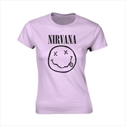 Buy Nirvana - Smiley - Pink - LARGE