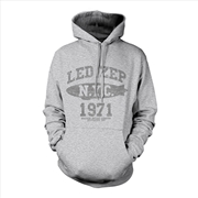 Buy Led Zeppelin - Lz College - Grey (Fotl) - SMALL