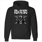 Buy Slayer - Nation - Black - SMALL