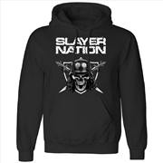 Buy Slayer - Nation - Black - LARGE