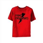 Buy Foo Fighters - Logo (3-6 Months) - Red - SMALL