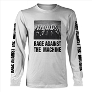 Buy Rage Against The Machine - Nuns And Guns - White (Fotl) - SMALL