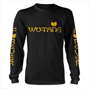 Buy Wu-Tang Clan - Logo - Black (Fotl) - LARGE