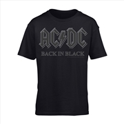 Buy AC/DC - Back In Black - Black - XXL
