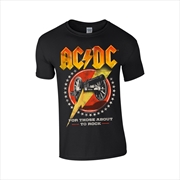 Buy AC/DC - For Those About To Rock New - Black - SMALL