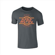 Buy AC/DC - High Voltage - Grey - XXL