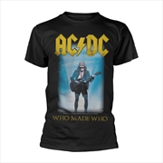 Buy AC/DC - Who Made Who - Black - SMALL
