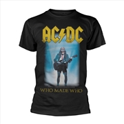 Buy AC/DC - Who Made Who - Black - MEDIUM