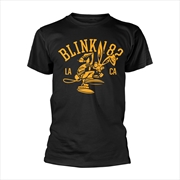 Buy Blink 182 - College Mascot - Black - SMALL