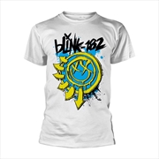 Buy Blink 182 - Smiley 2.0 - White - SMALL