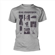 Buy Foo Fighters - Esp & G - Grey - SMALL