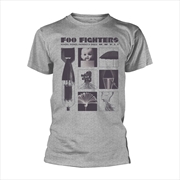 Buy Foo Fighters - Esp & G - Grey - MEDIUM
