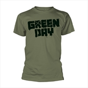 Buy Green Day - Logo - 21St Century Breakdown - Green - XL