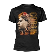 Buy Kurt Cobain - Coloured Side View - Black - LARGE