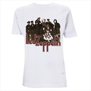 Buy Led Zeppelin - Lz Ii Photo - White - LARGE