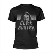 Buy Metallica - Cliff Burton - Dotd - Black - XXL