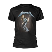 Buy Metallica - Cliff Burton Squindo Stack - Black - SMALL